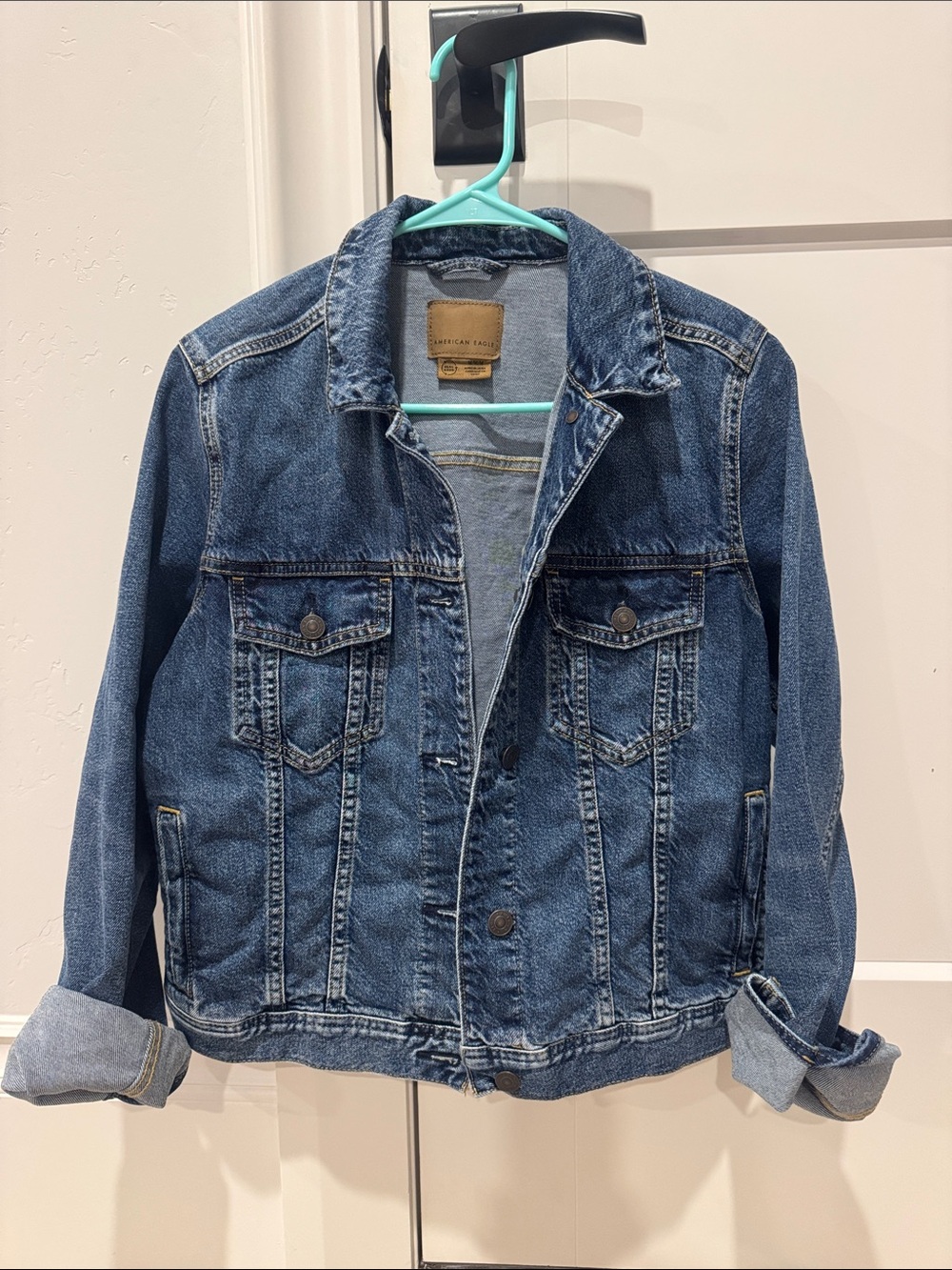 American Eagle Outfitters Blue Denim Jacket